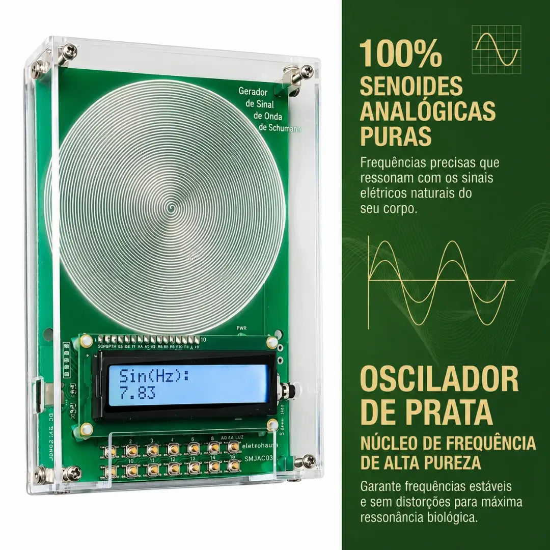 Gerador de Frequências Bio-Healing — A Solução Natural Que Seu Corpo Estava Esperando