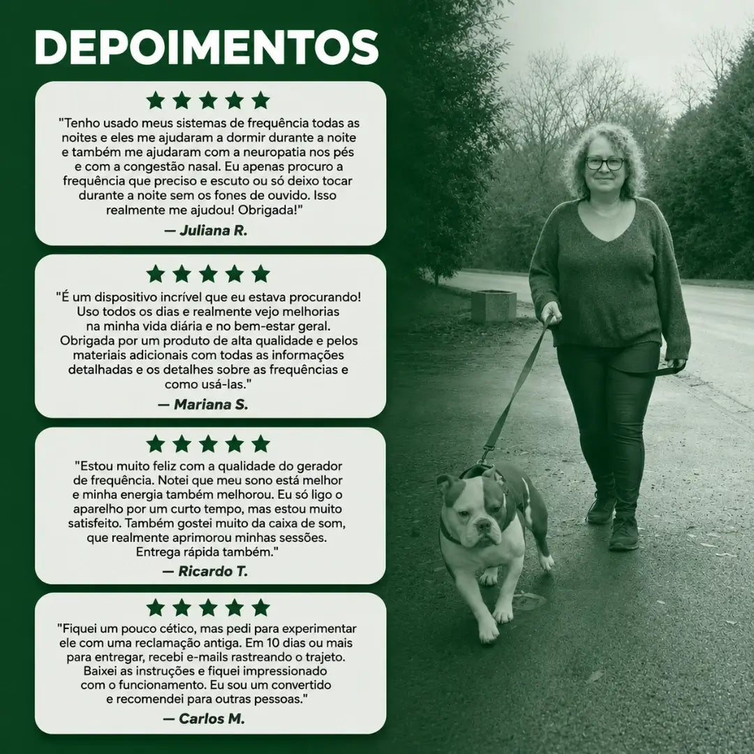Gerador de Frequências Bio-Healing — A Solução Natural Que Seu Corpo Estava Esperando